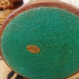 Rotating world map vintage