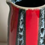 2 pichets, vases vintage en céramique d’art Luc Vallauris