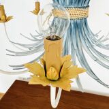 Grand lustre italien Hollywood Regency par Hans Kögl