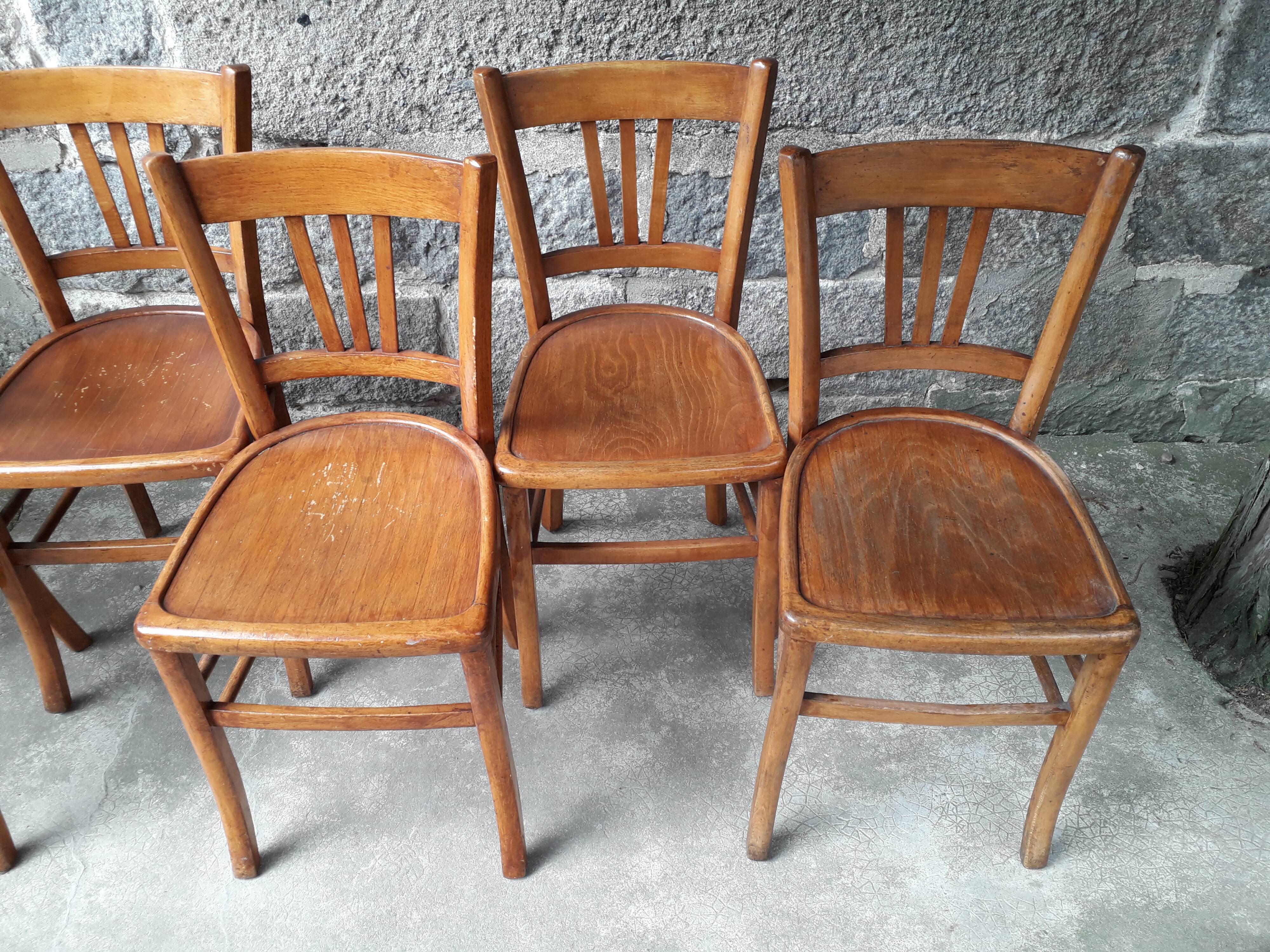 Set de 6 chaises bistrot Luterma