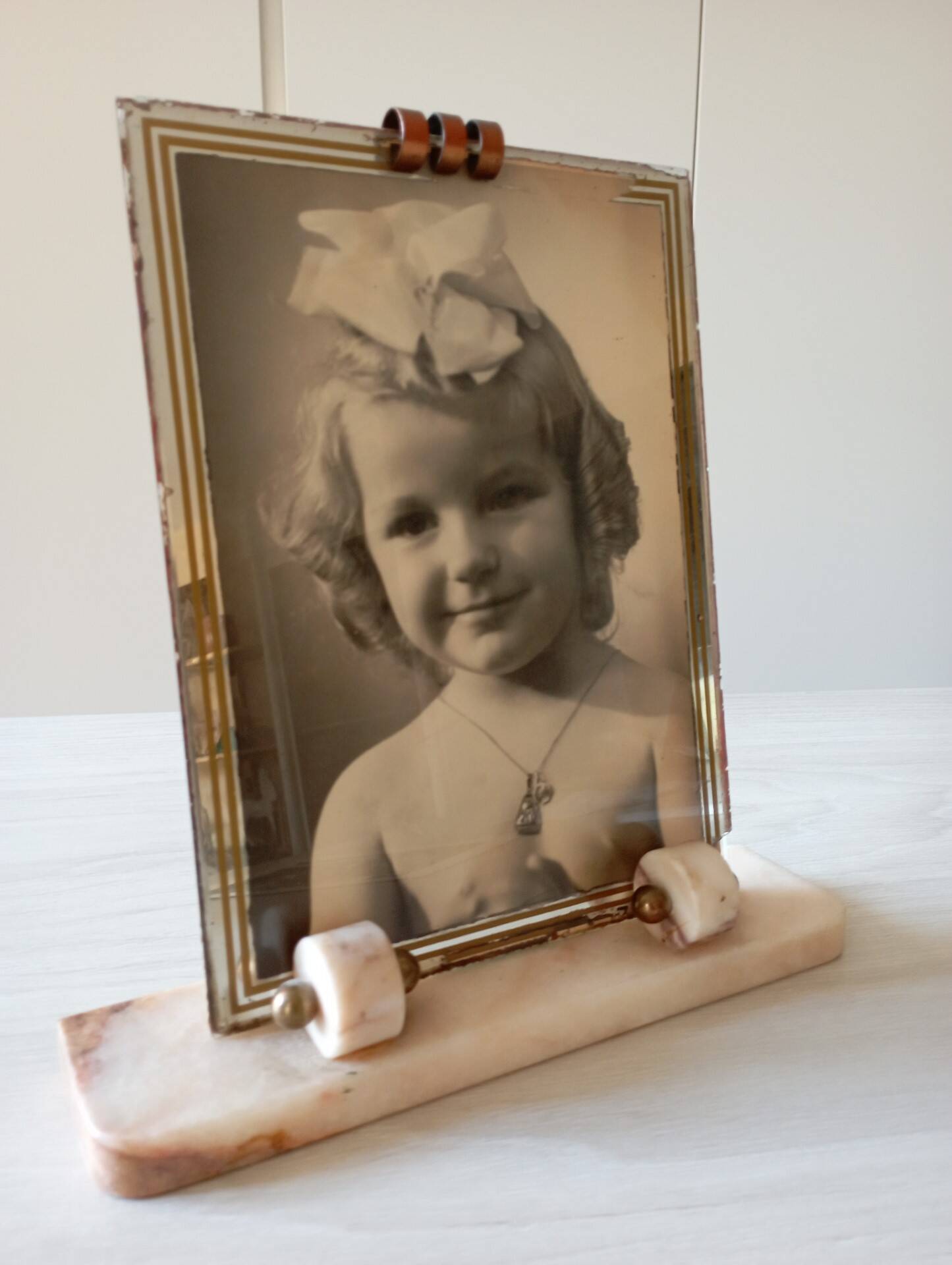 Art deco photo frame