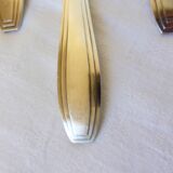 6 Apollo silver-plated soup spoons