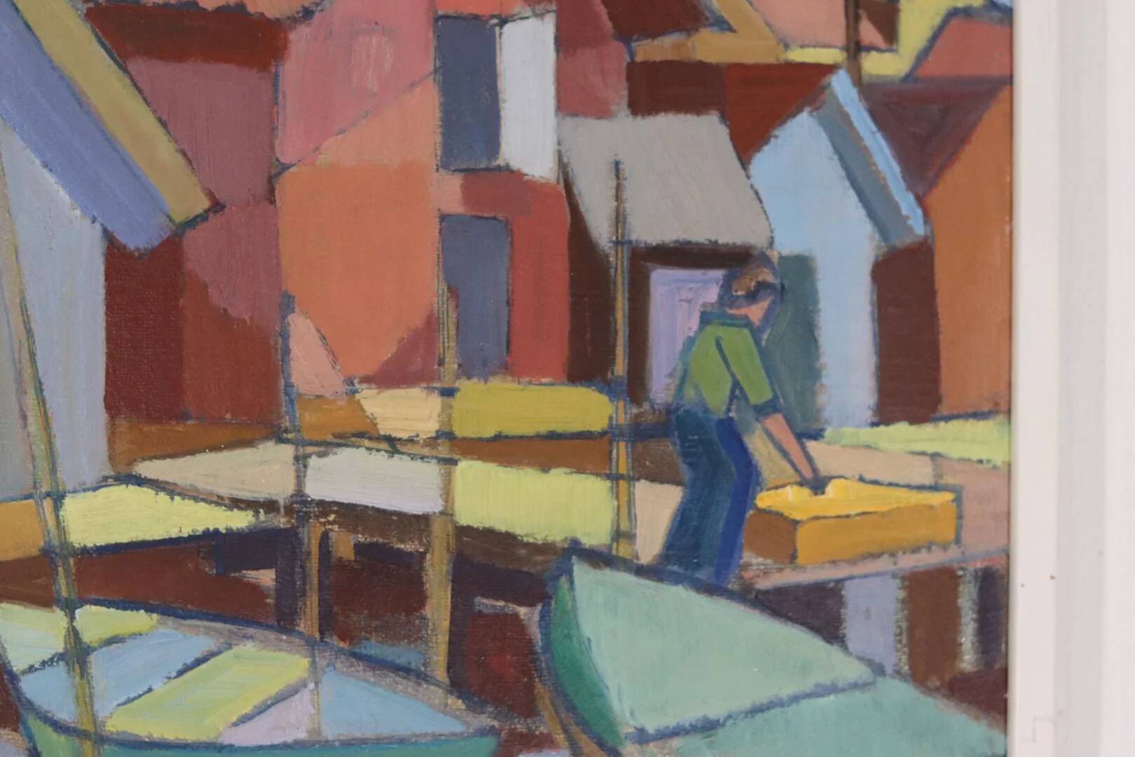« Maisons et bateaux » de Helge Linden