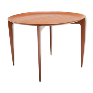Table en teck avec cadre
