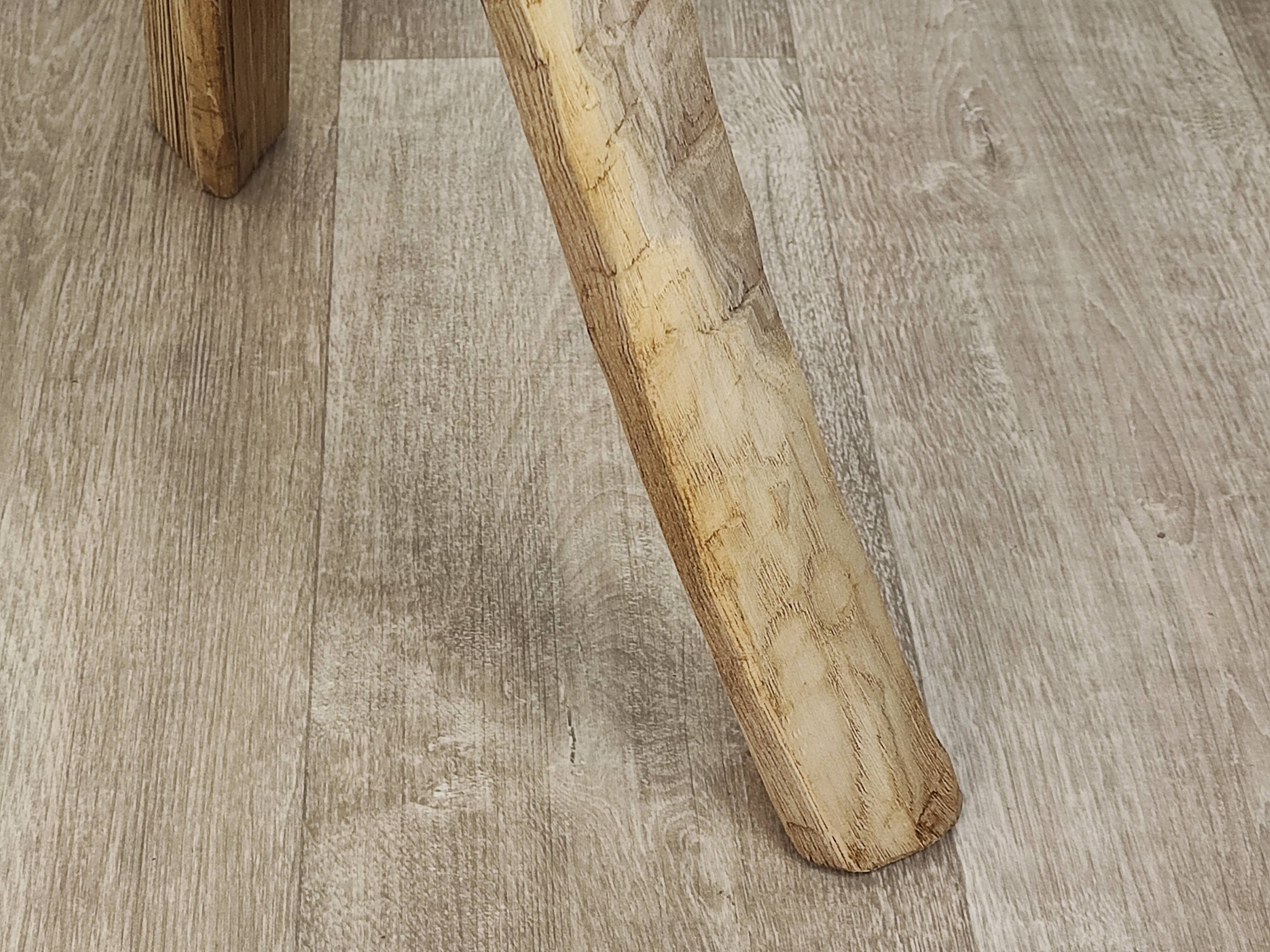 Brutalist tripod stool