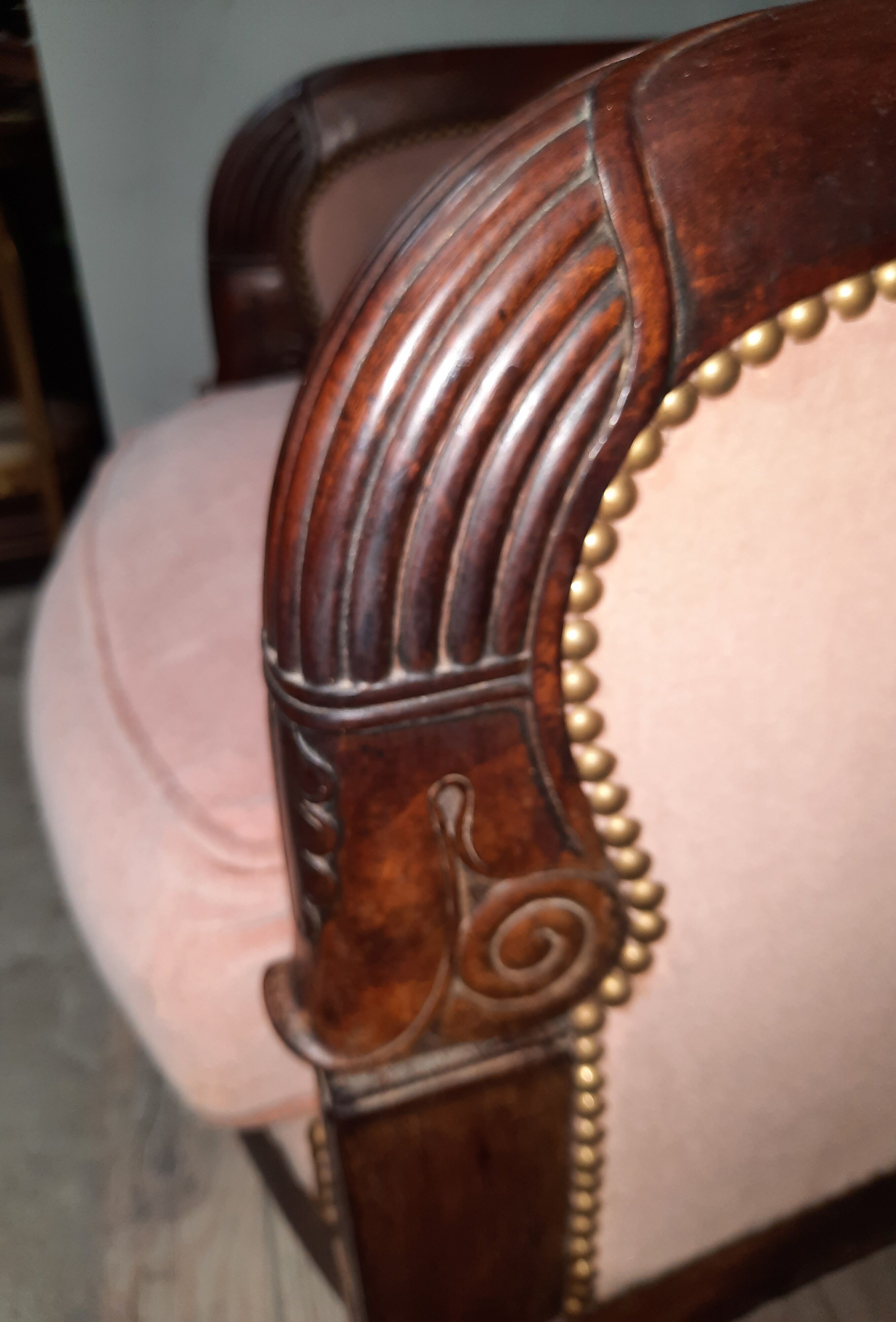 Shepherdess nineteenth in mahogany