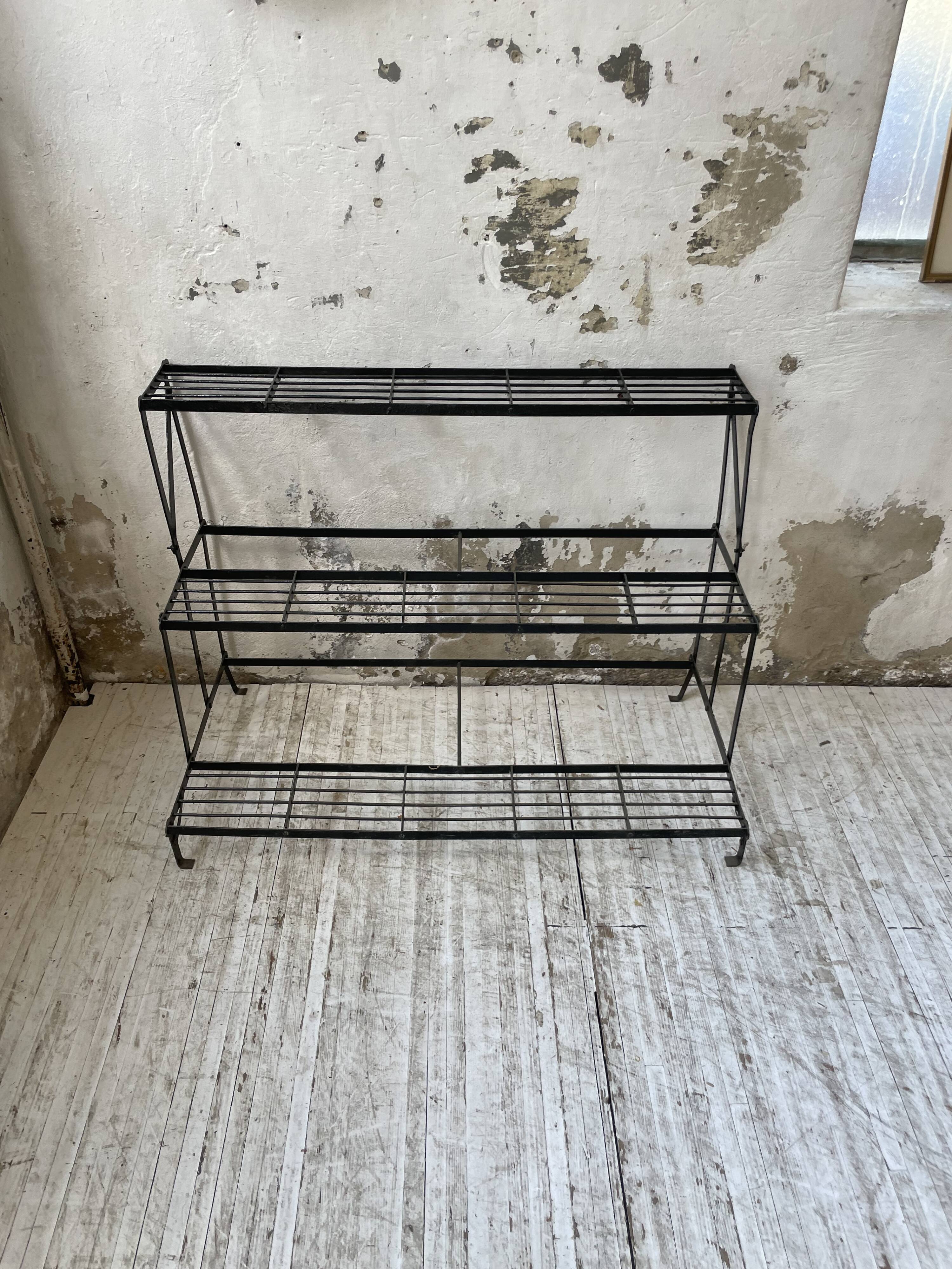 Plant holder florist metal staircase