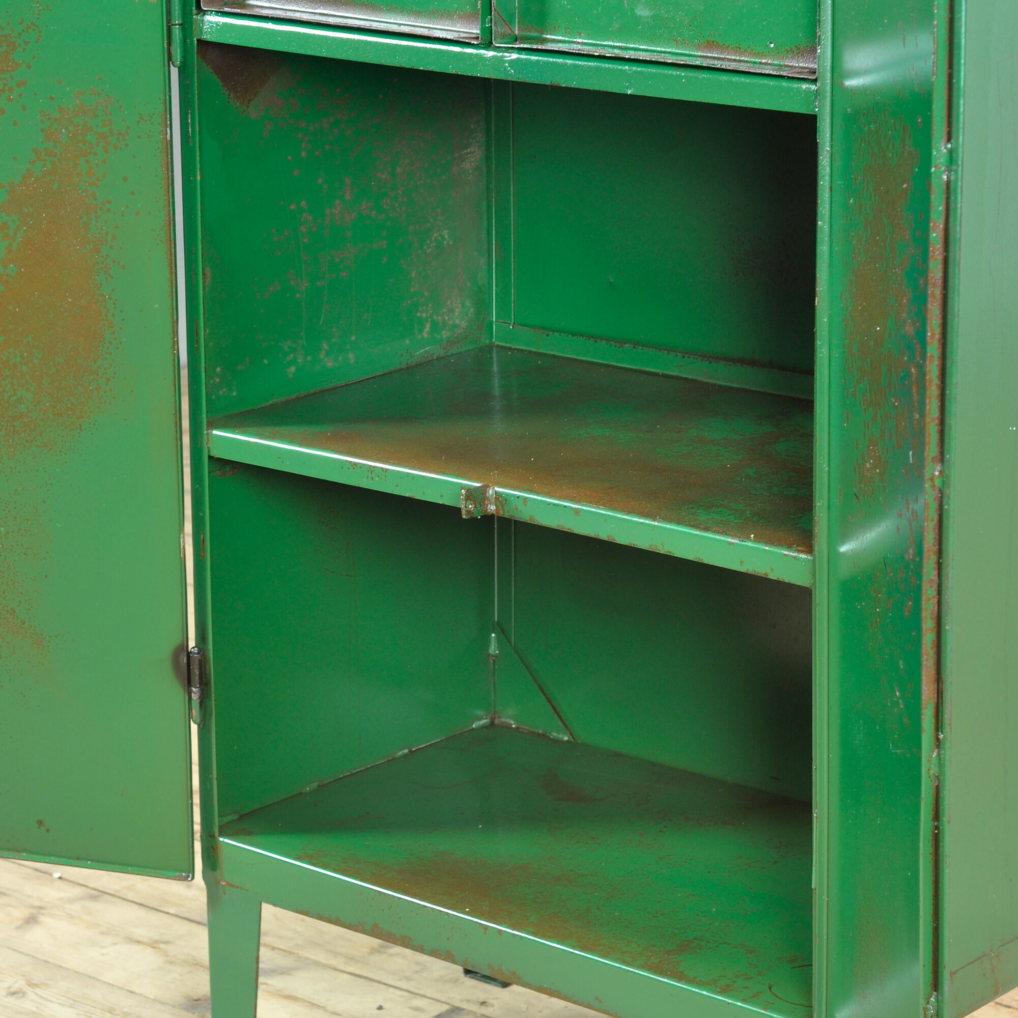 Armoire industrielle en fer, années 1970