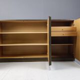 Graphical brutalist credenza, 1970s