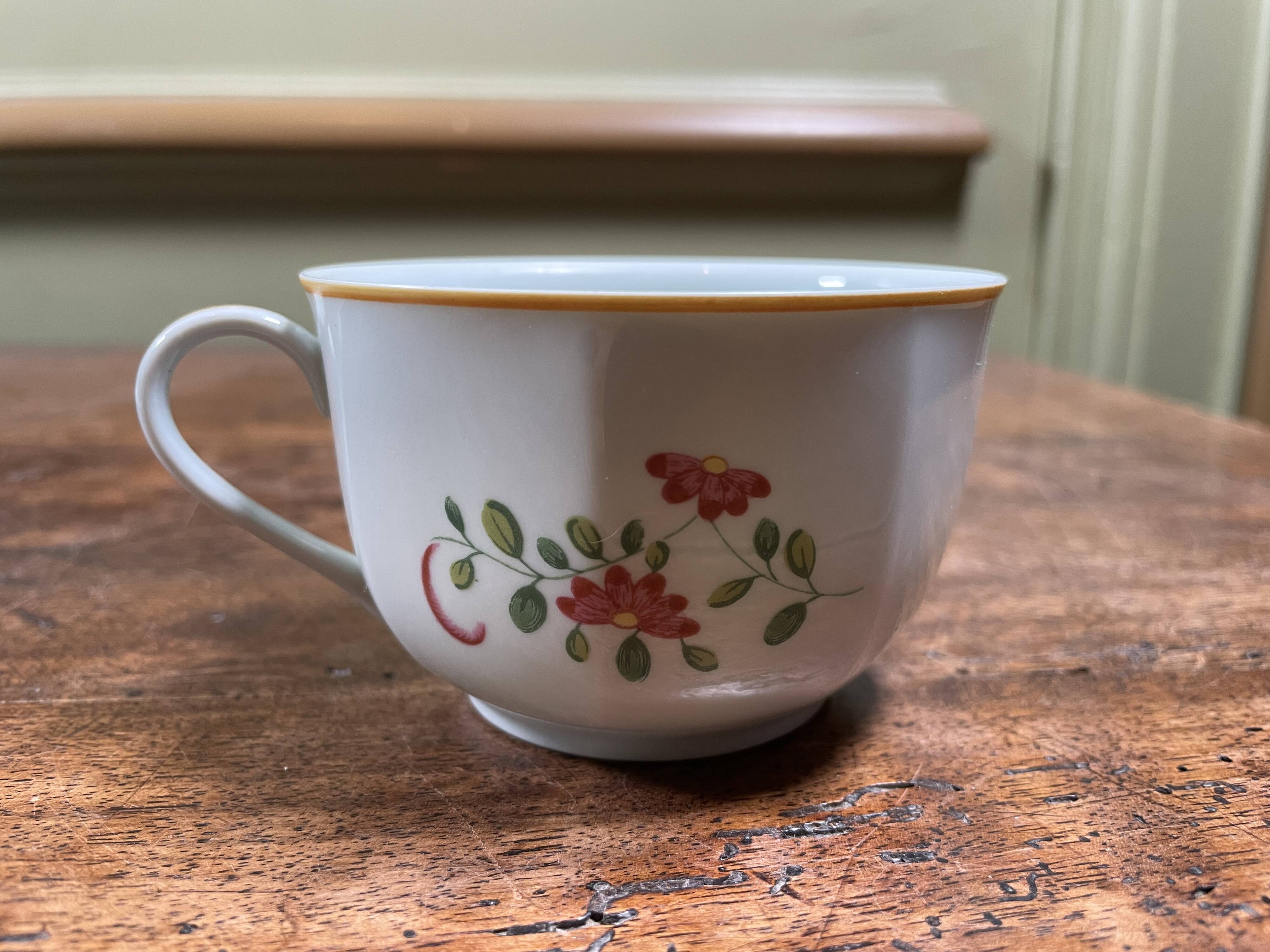 Limoges Raynaud tea service – 12 cups – Vintage 1960s/70s