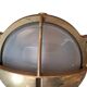 Lampada a Paratia Nautica Vintage in Ottone Massiccio – Stile Industriale A