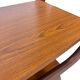 Vintage coffee table teak veneer 1960s design