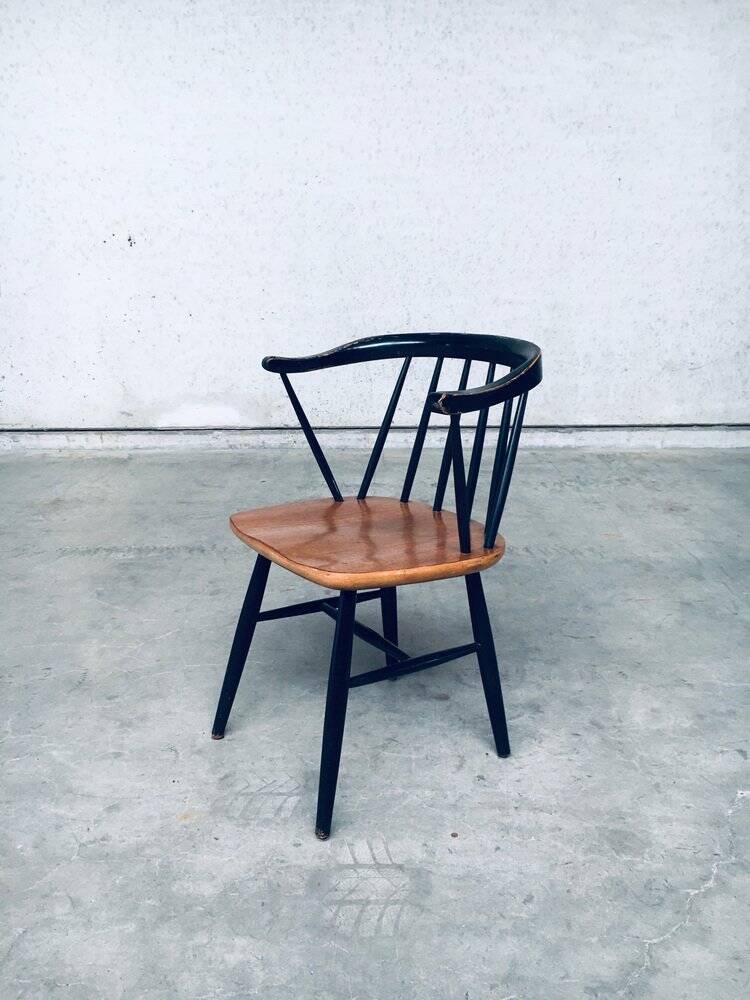 Set of Mid-Century Modern Fanett Armchairs, Denmark, 1950s