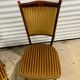 Chaise vintage assemblage monobloc