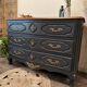 Birch wood chest of drawers