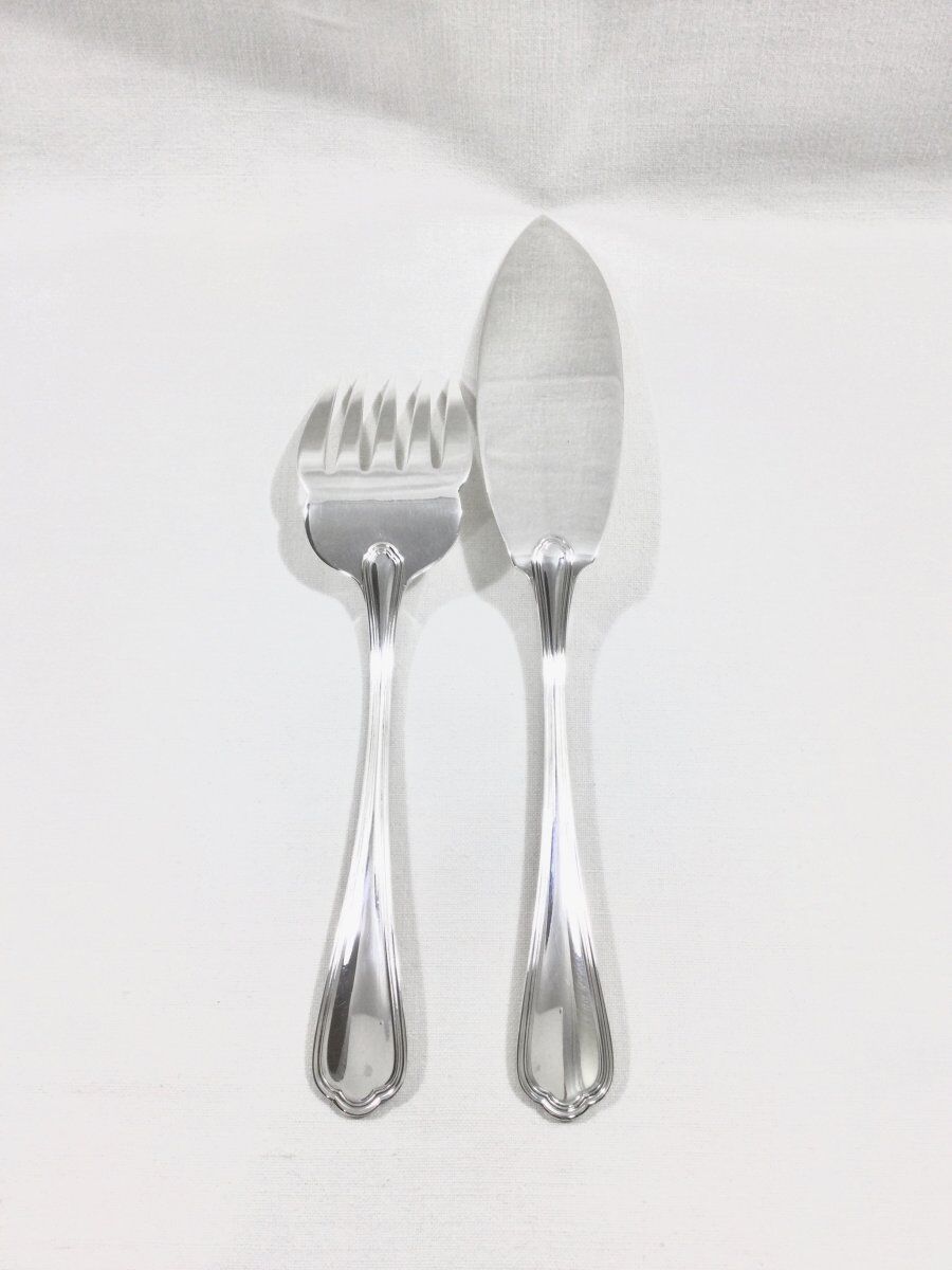 Christofle fish service cutlery model spatours