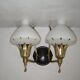 Double wall light Lunel from the 1950s.