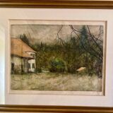 Lithograph signed and numbered in pencil by Bernard Gantner