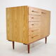 1970s Maple Cabinet or Chest Of Drawers, Czechoslovakia