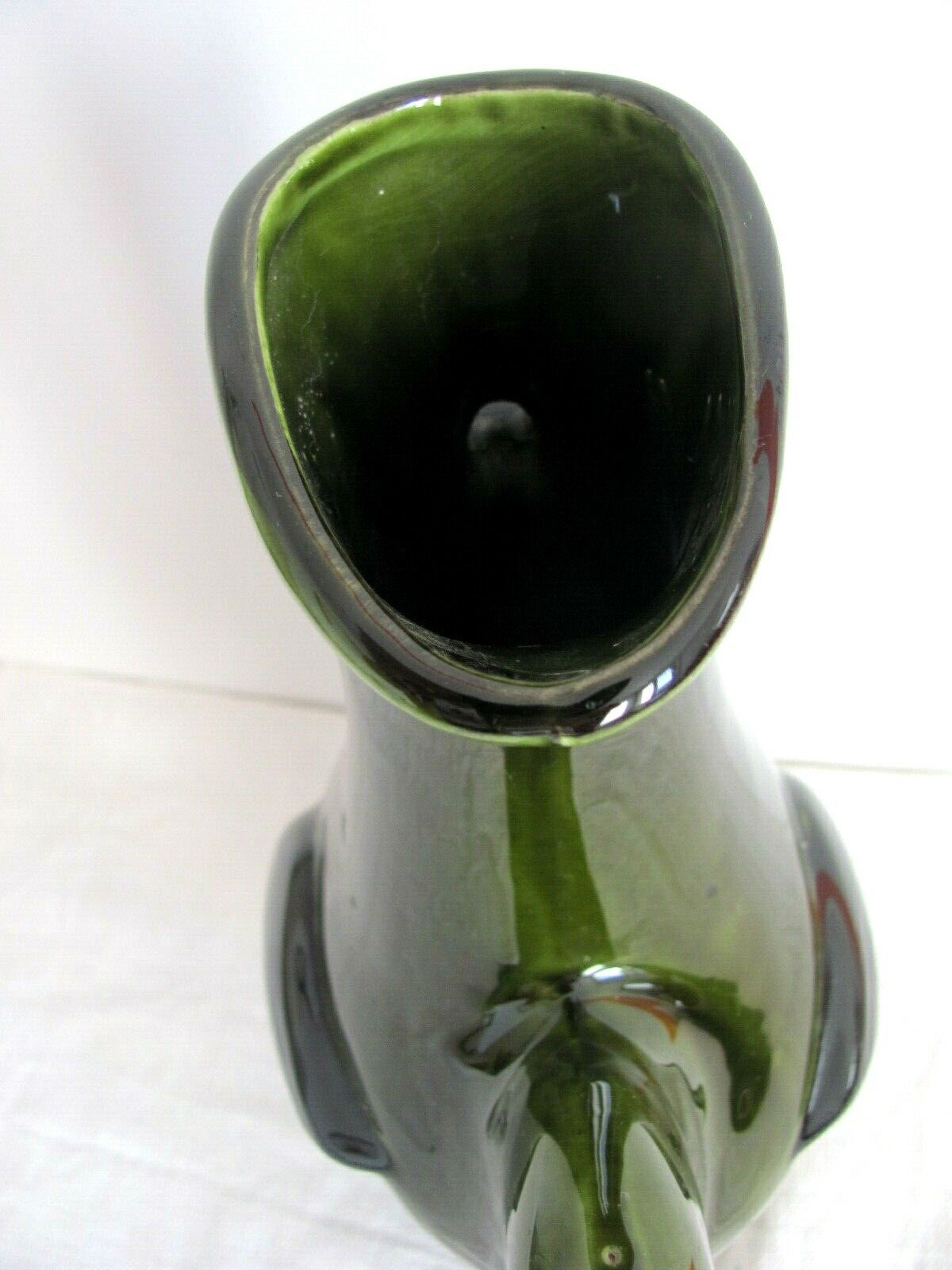 Rooster ceramic pitcher