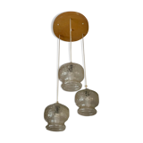 Suspension with three glass globes from the 1980s