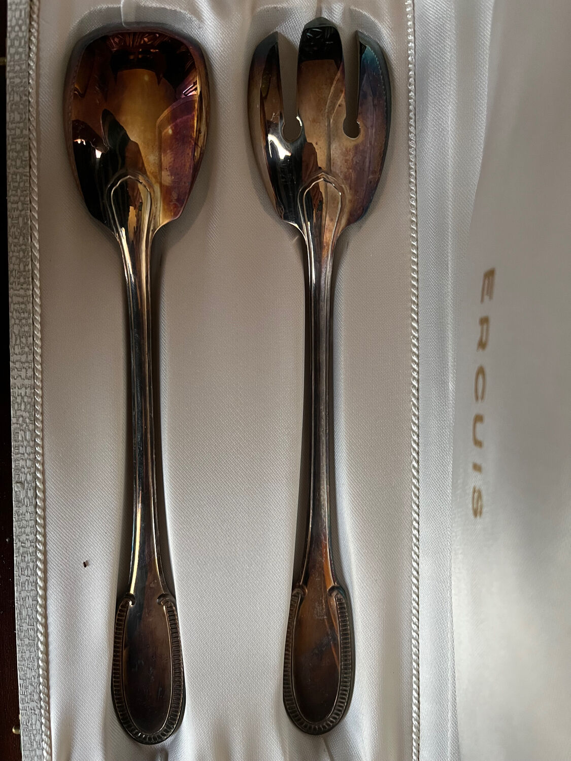 Ercuis Godrons service cutlery