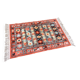 Vintage silk and cotton rug - 142 x 84cm