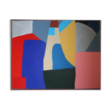 Abstract painting disruption