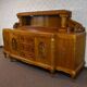 Large two-body oak sideboard 1920-1939