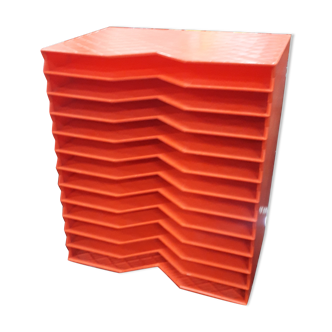 paper binder, sorter, briefcase