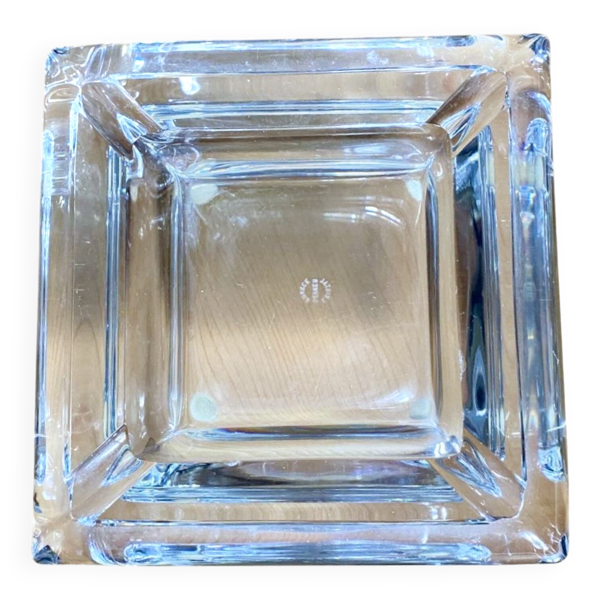 Cendrier vintage en cristal de Sèvres