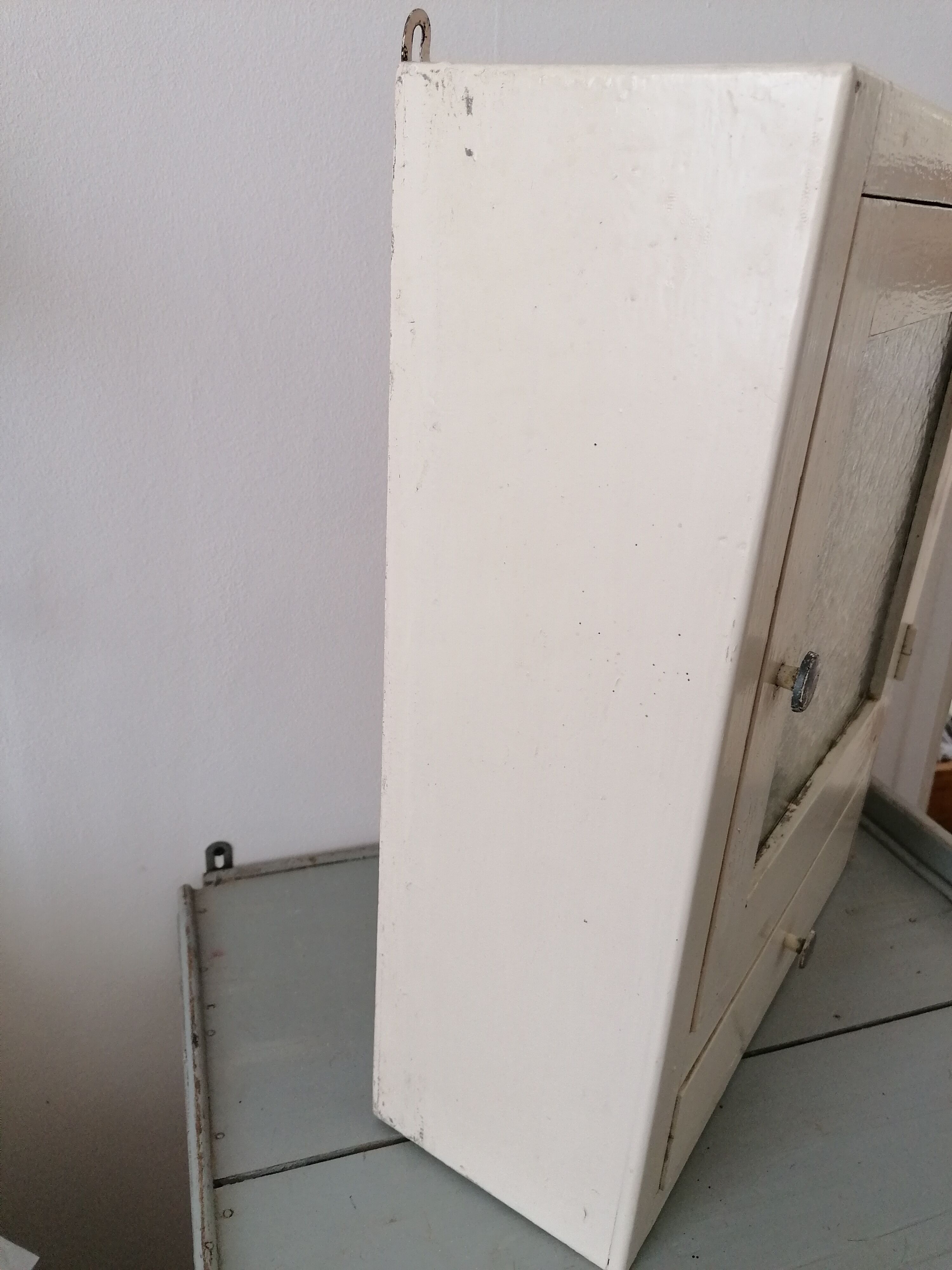 Wall-mounted toilet cabinet