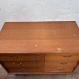 Vintage 1960s chest of drawers