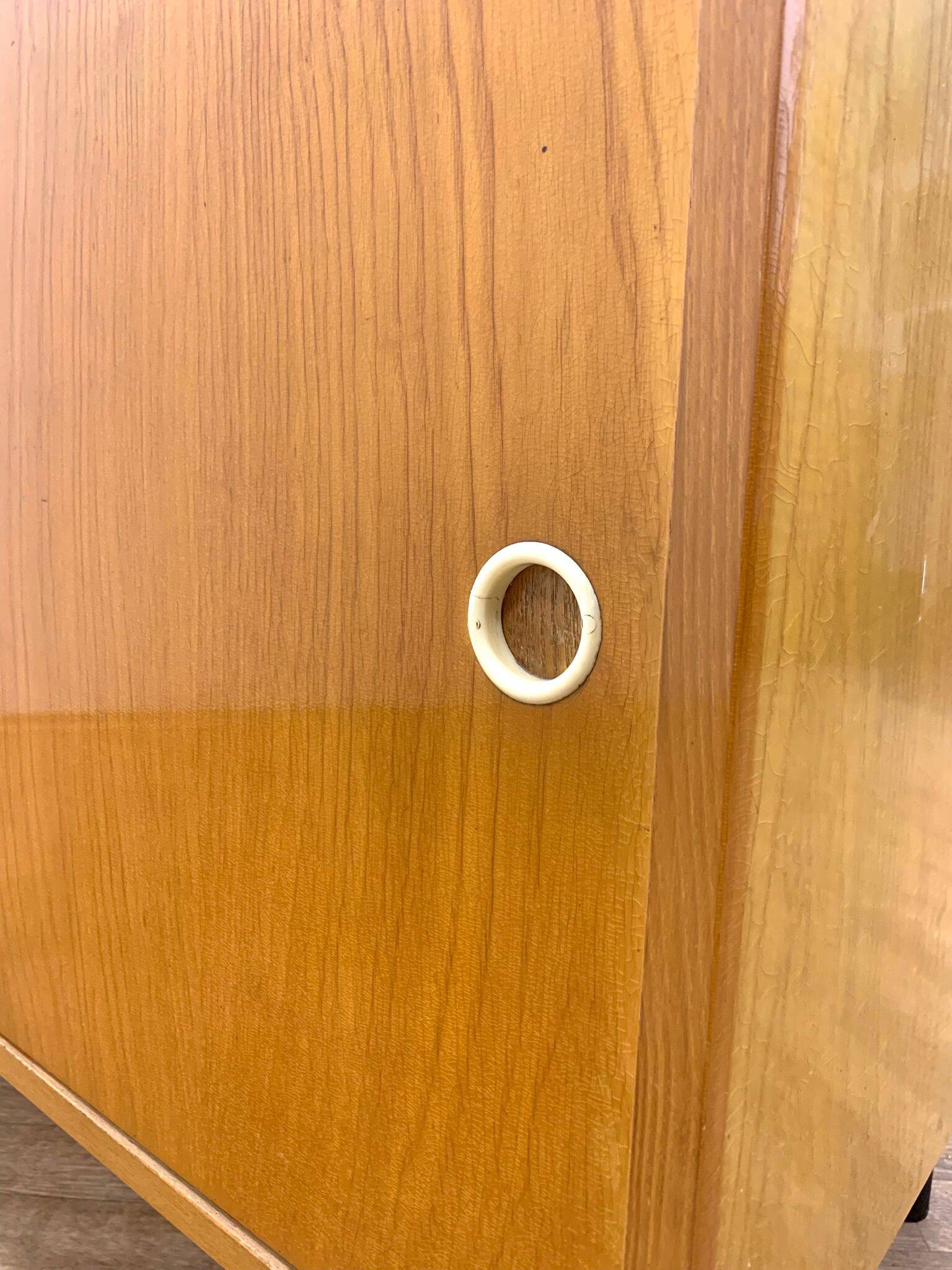 Retro chest of drawers cabinet, Czech design, 1960s