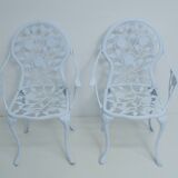 Crafted aluminum garden table