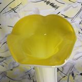 Vase vintage jaune