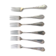 silver metal cutlery