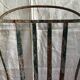 Chaise de jardin en fer peint XIXe