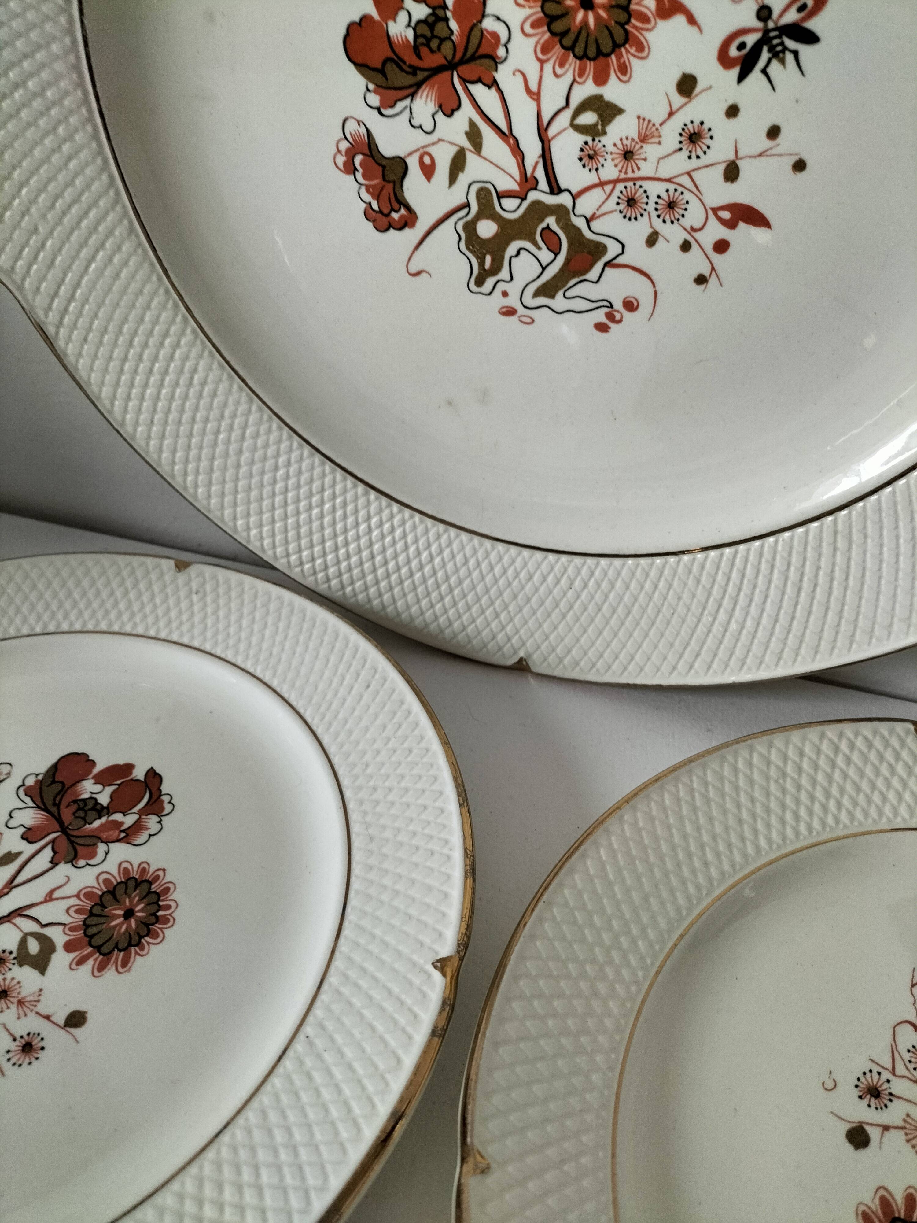 Dessert service Salins, model Malmaison, 1955–1960