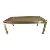 1970s coffee table attributed to designer Guy Lefèvre for Maison Jansen.