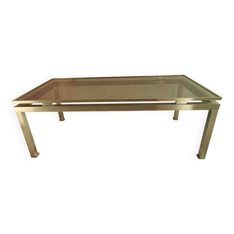 1970s coffee table attributed to designer Guy Lefèvre for Maison Jansen.