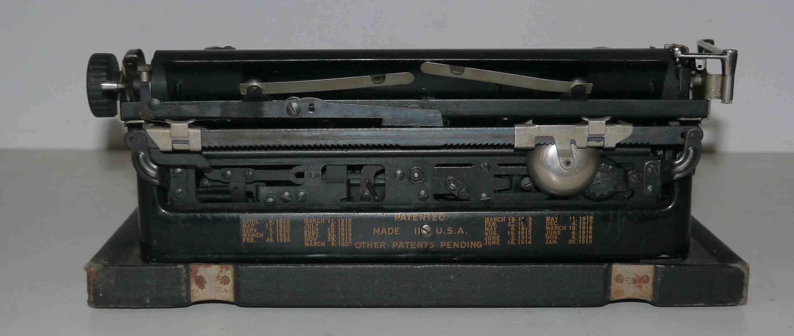 Underwood handheld typewriter