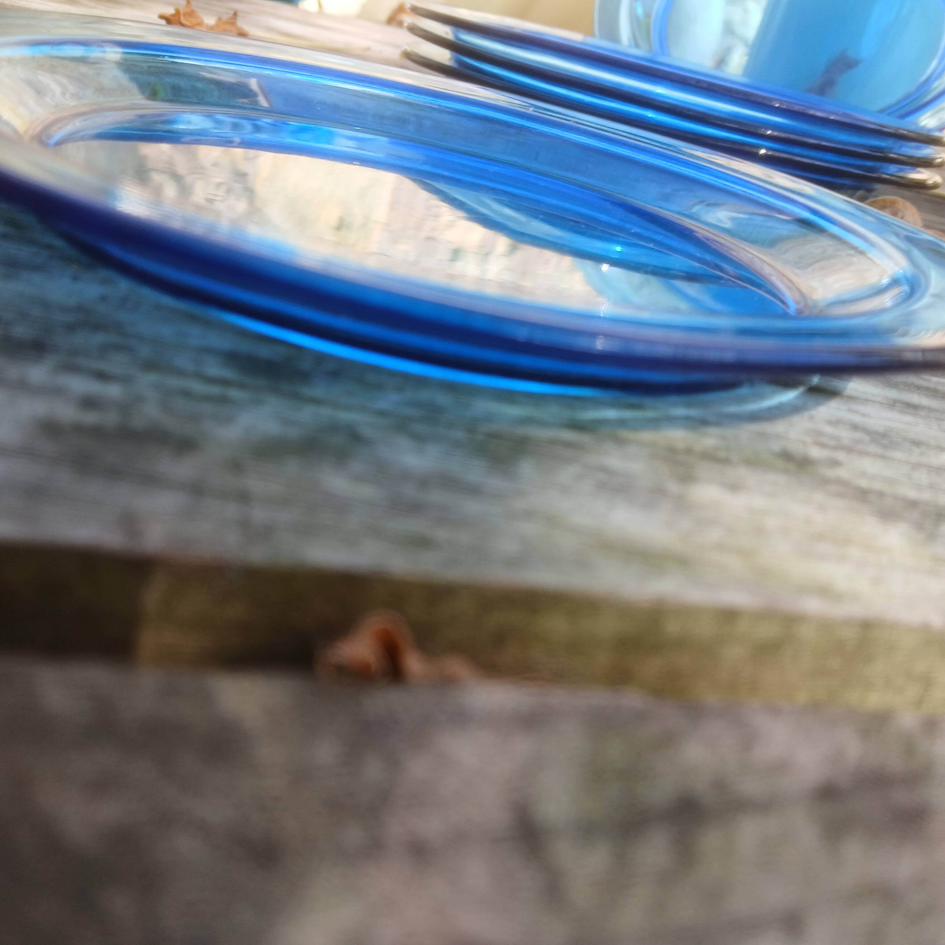 5 assiettes à dessert Véreco vintage