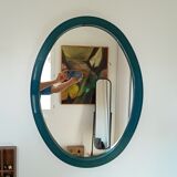Oval mirror 70s - 78x58cm