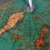 Mid-century Illuminated Glass Globe, 60s