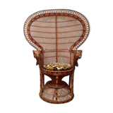 Armchair Emmanuelle rattan Kok House 1970