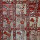 Vintage oriental handmade carpet 125cm x 183cm 1960s, 1c483