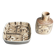 Scandinavian Modern Plate and Vase, ceramic, "Baca", Fajance, by Nils Thorsson f