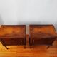 Paire de tables de chevet Italienne vintage 1950
