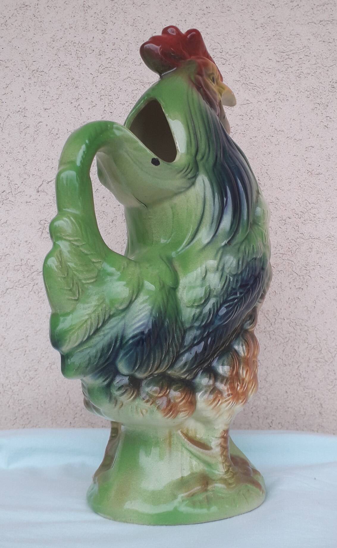Saint Clement rooster pitcher